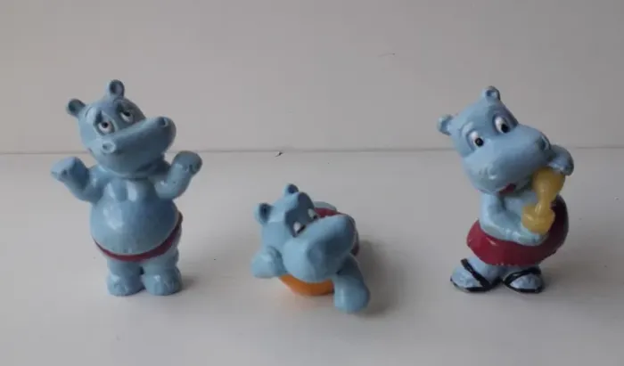 Kinder Ovo Anos 90 - 3 Hipopótamos (usado)