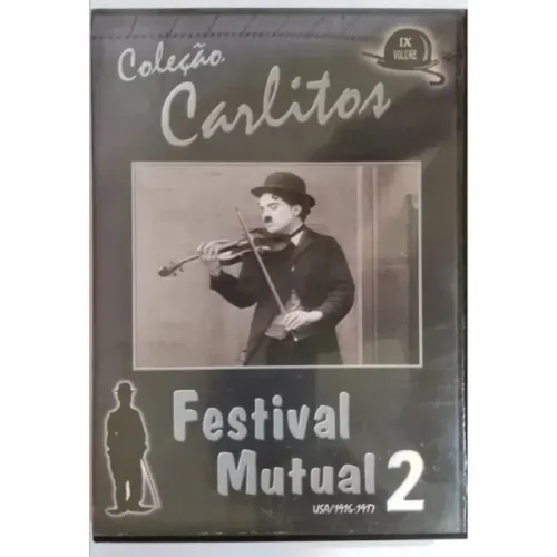 dvd coleção carlitos festival mutual 2 volume 9 original 