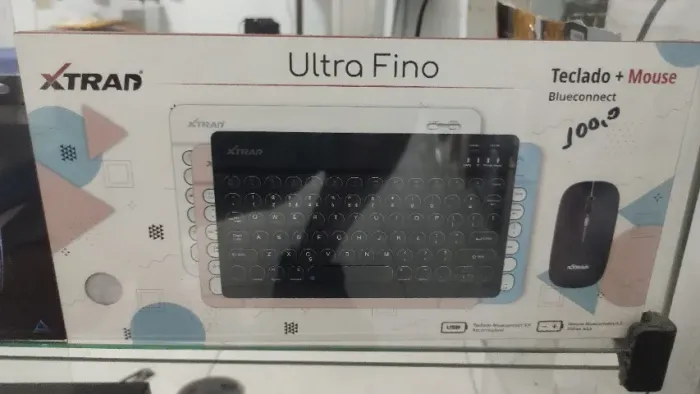 Kit Teclado E Mouse Bluetooth