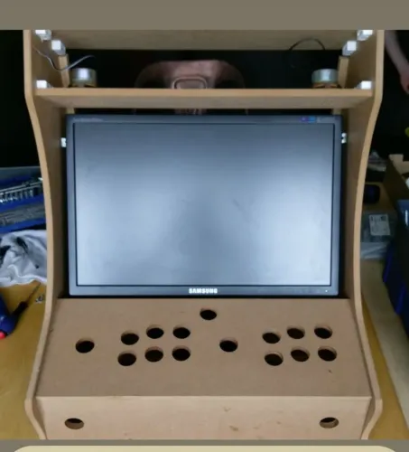 Arcade case personalizado - pronto para montar.