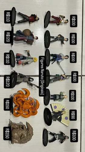 Action Figure Naruto Planeta DeAgostini Originais