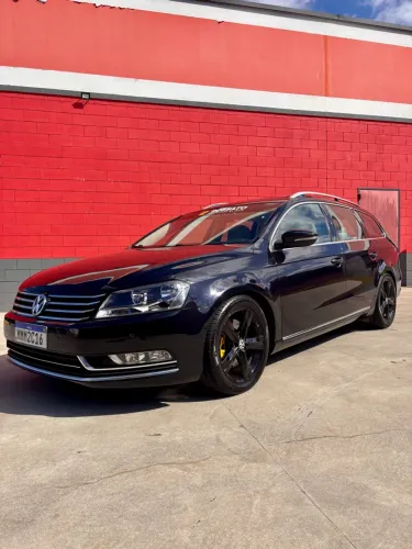 Passat Variant 2012, Teto solar, Interna caramelo