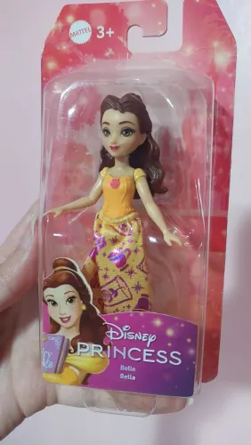 Mini boneca Bela Disney Princess