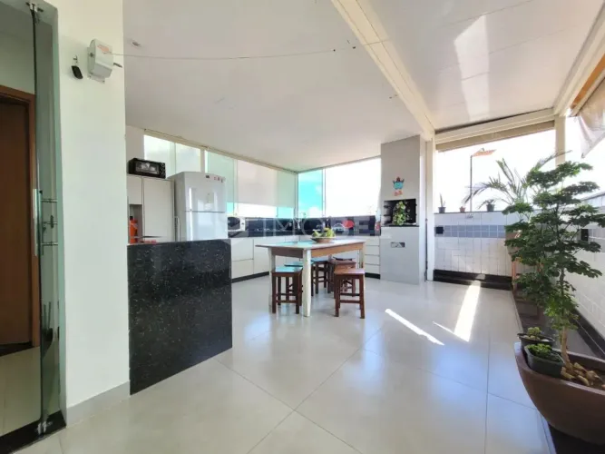 Cobertura 3 quartos Santa Mônica BH 100m² 1 vaga