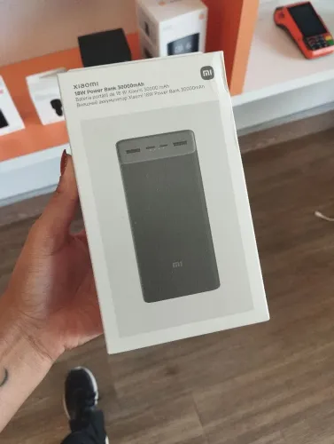 Carregador Portátil Xiaomi 18W 30000mAh