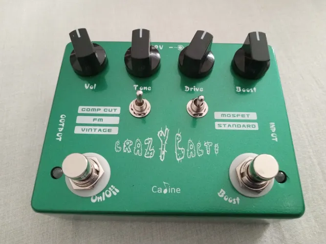 Pedal de Efeito Crazy Cacti Caline CP-20- Guitarra
