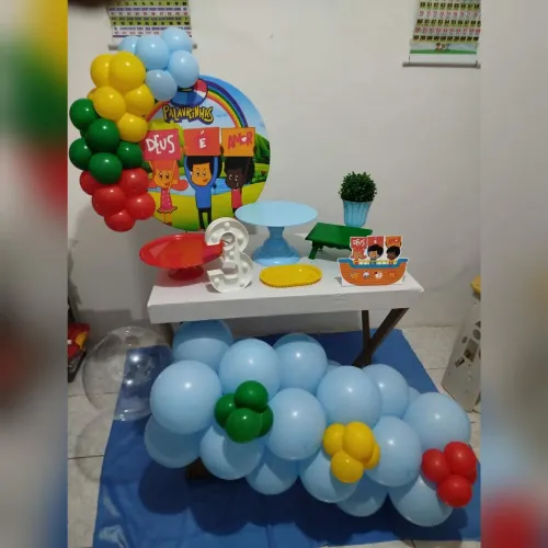 Mini festa na mesa 