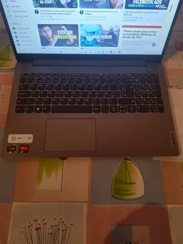 Notebook lenovo ideapad ryzen 75000u