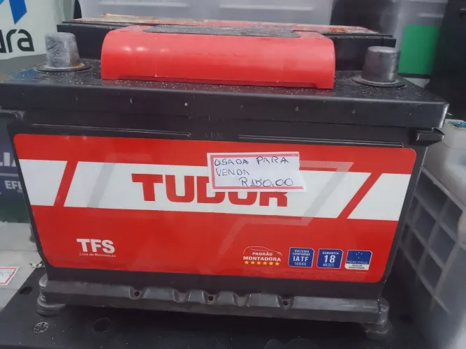 Bateria usadinha 60 amperes 3 meses de garantia a base de troca 