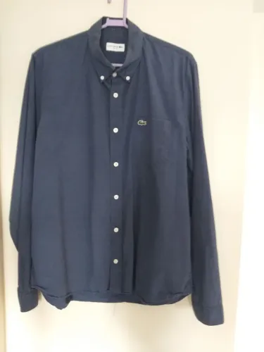 Camisa Lacoste Azul Marinho - Original