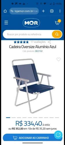 Cadeira overzise 140 Kg reforçada piscina e jardim