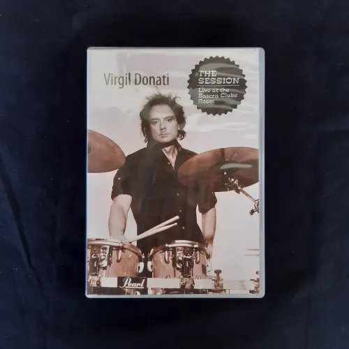 DVD Virgil Donati - The Session - Live At The Batera Clube Room