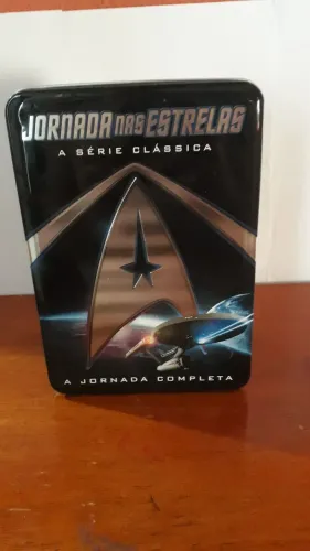 Box Jornada nas Estrela ( Star Trek), A Série Clássica Completa. Lara com 23 Discos.