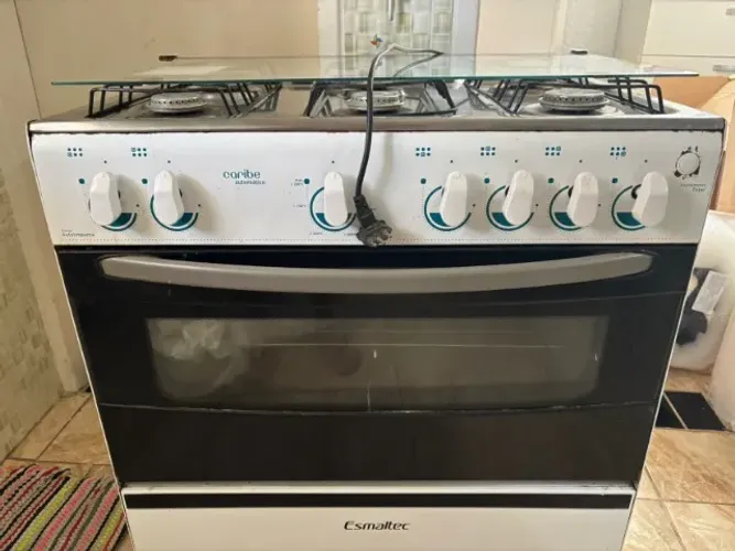 fogão Esmaltec 6 bocas
