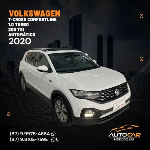 Volkswagen T-Cross Comfortline  1.0 TSI Flex 5P Aut. 2020