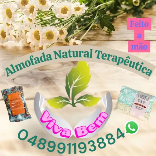 Almofadas Naturais Terapêuticas Viva Bem