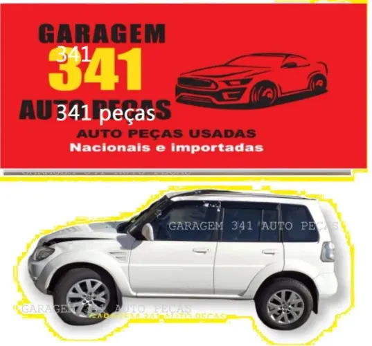 Mitsubishi TR4 Pajero sucata para venda de peças 