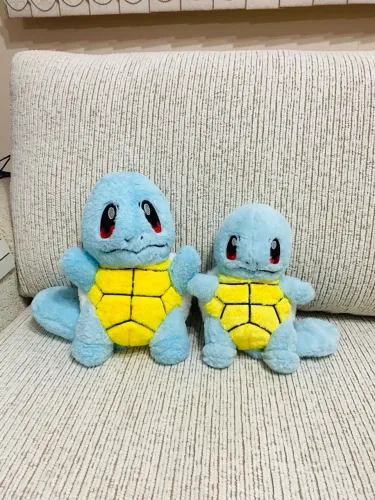 Pelúcia Pokemon Squirtle Médio + Pequeno