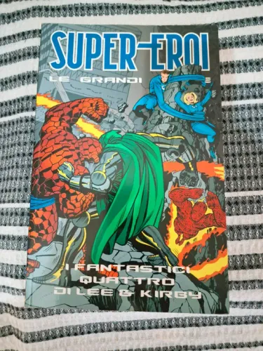 Almanaque Oficial Marvel Quarteto Fantástico original da Itália