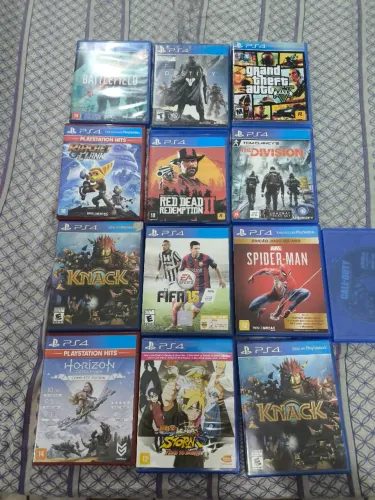 Jogos de Playstation 4 chamar para saber valores
