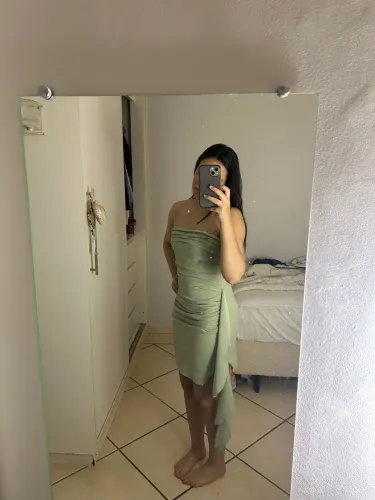 Vestido Verão Verde Menta - Tamanho P