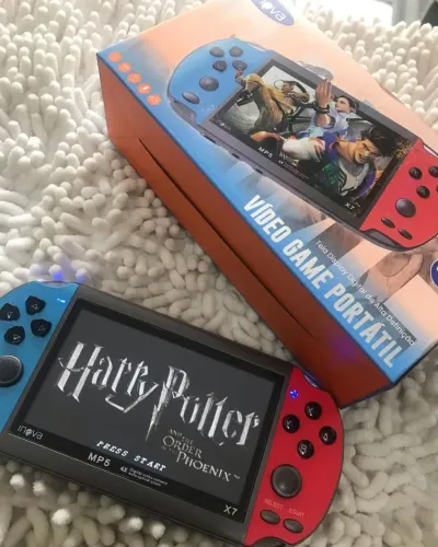 Vídeo Game portátil- Lançamento 8GB<br>Video Game Portatil Inova <br>Video Game Portatil Inova 