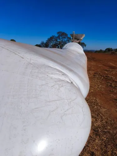 Imperdível Saco de lona 220 micras para armazenar Silagem, grãos etc