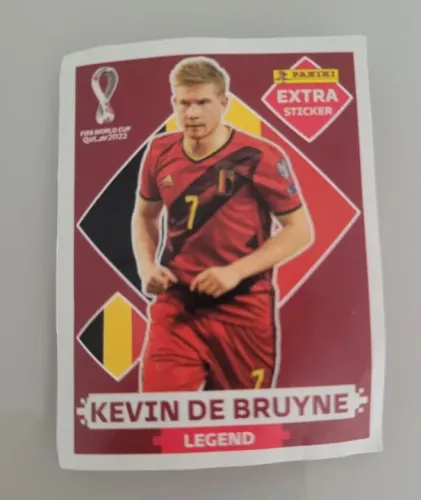 Figurinha do Kevin De Bruyne - Extra Sticker - Legend