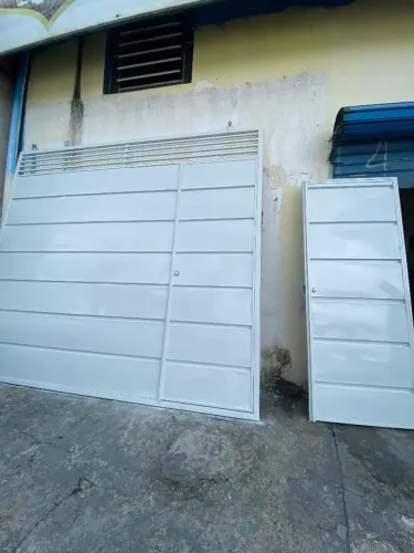 Portão galvanizado 
