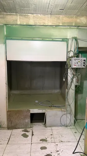 Estufa de pintura eletrostática com forno completa
