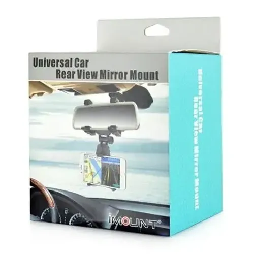 Suporte de Celular Veicular Com Encaixe Retrovisor Universal ZX448