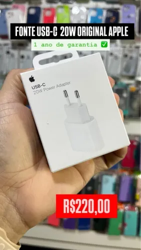 Carregador ORIGINAL APPLE