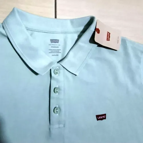 Polo Levi's, tamanho XL, Verde Claro, Original!!!,  <br>Cor Verde