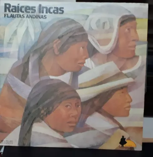 Disco Vinil Raices Incas Flautas Andinas. Reviva a magia dos Andes! Melodias envolventes