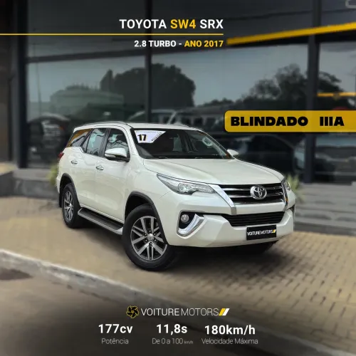TOYOTA SW4 SRX TD | BLINDADO | 2017