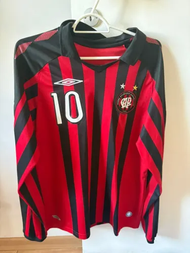 Camisa Atletico Paranaense 2009 Umbro - Manga longa