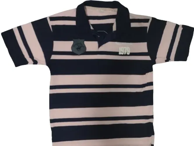Camisas gola polo listrada