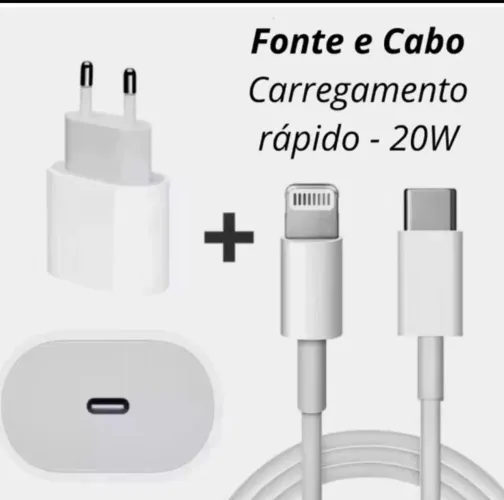 Carregador de celular iOS completo