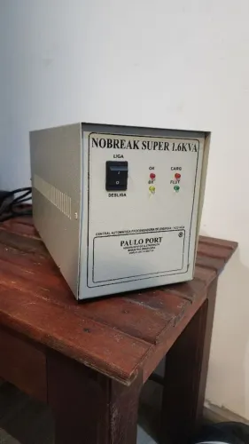 Nobreak super 1.6 kv paulo port central automática processadora de energia original