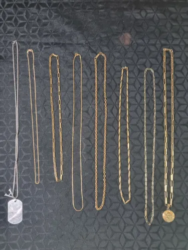 Cordões de Moeda e Aço