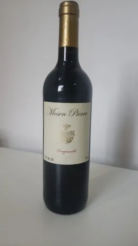 Vinho Espanhol Mosen Pierre Tempranillo 750ML