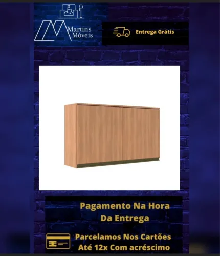 GRANDE PROMOÇÃO ARMÁRIO AEREO ENTREGA GRÁTIS ACEITA CARTÃO.