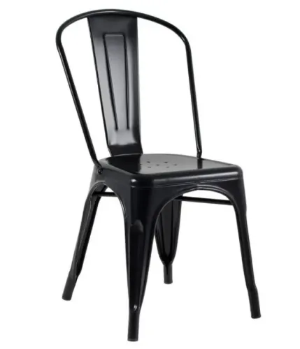 Cadeira de jantar Iron Tolix com design industrial