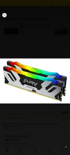 Memória DDR 5 Fury 32g 6000mt