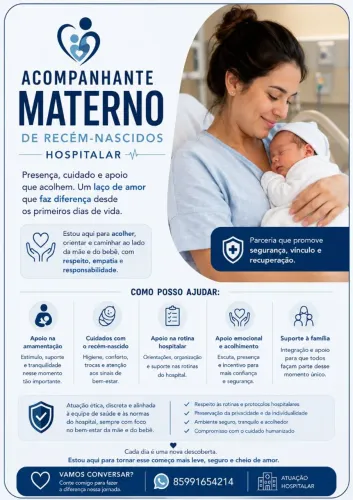 Acompanhante materno e de recém nascido 