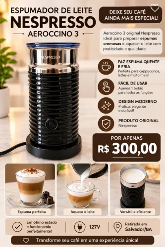 Aeroccino Nespresso