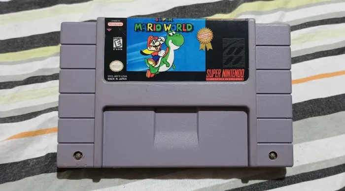 Super Mario World Original Americano Super Nintendo