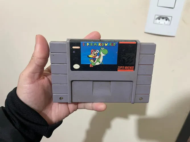 Fita super Nintendo Super Mario Word original