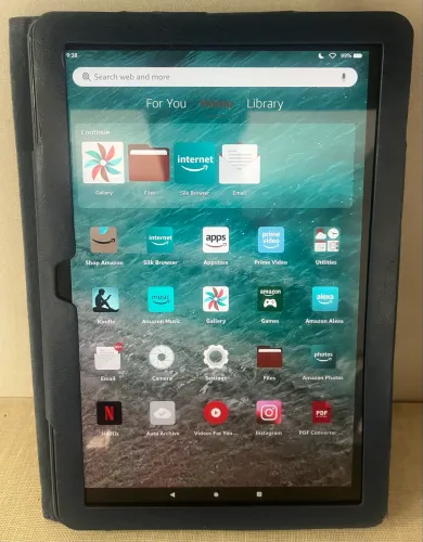 Amazon Fire HD 10 32GB 11ª Geração + Case com Apoio | Impecável