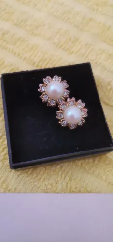 Brincos Lupatelli Ouro com Safira